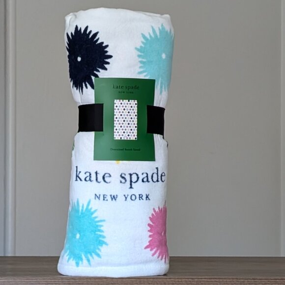 kate spade Other - Kate Spade ♠️ NWT Outdoor Collection Pom Pom Beach Towel